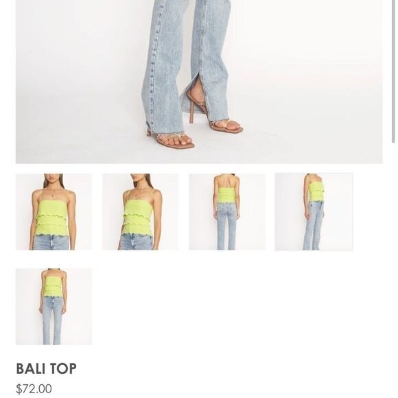 NWT 4SI3NNI Medium boutique top  C - Picture 3 of 8